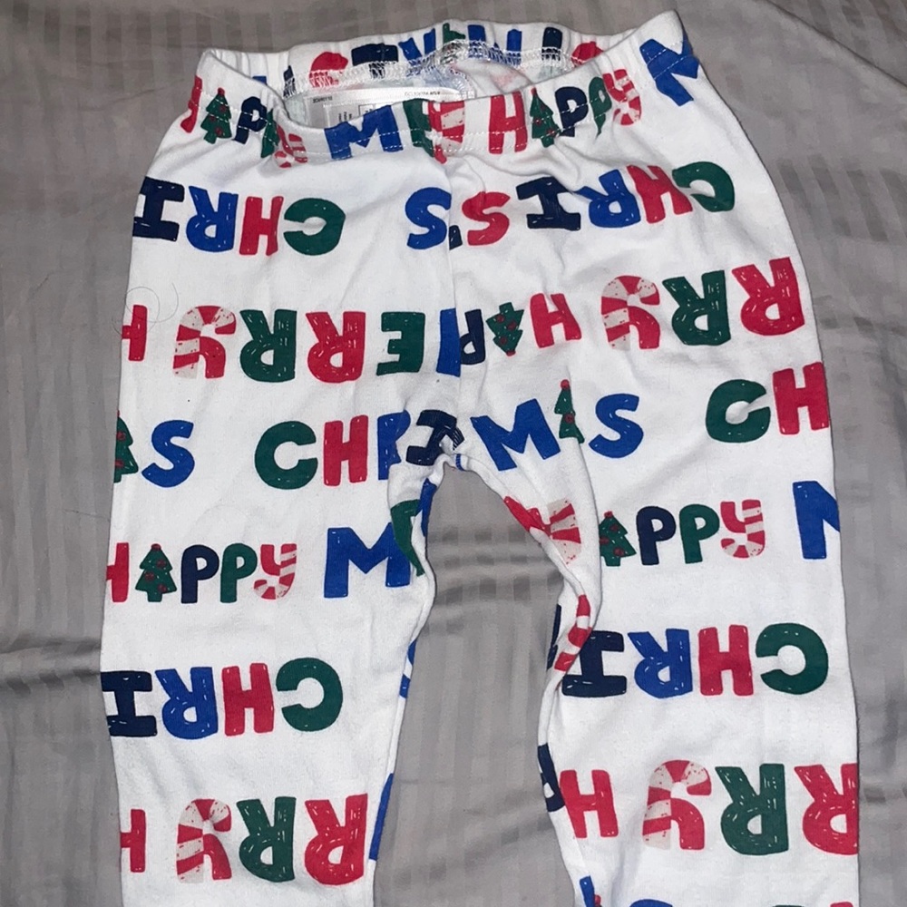 Toddler Christmas Pajamas long sleeve bottoms